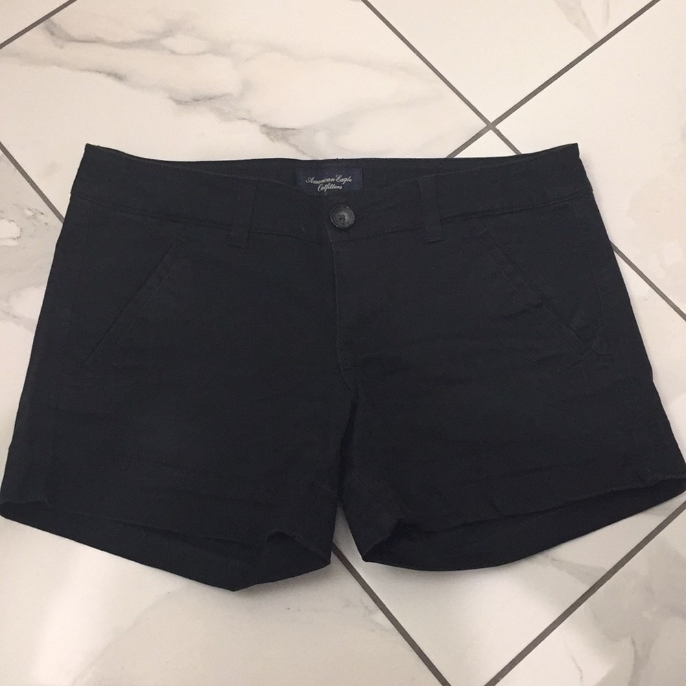 Black American Eagle Shorts